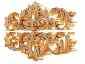 3d carving composition 03 3D Model