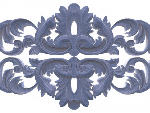 3d carving composition 03 3D Model