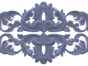 3d carving composition 03 3D Model