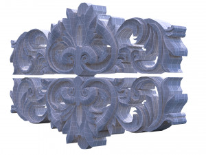 3d carving composition 03 3D Model