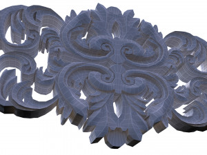 3d carving composition 03 3D Model