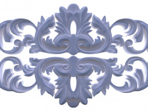 3d carving composition 03 3D Model