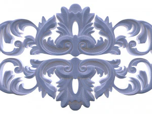 3d carving composition 03 3D Model