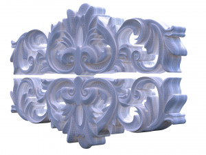 3d carving composition 03 3D Model