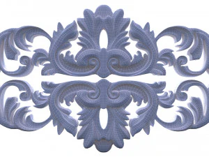 3d carving composition 03 3D Model
