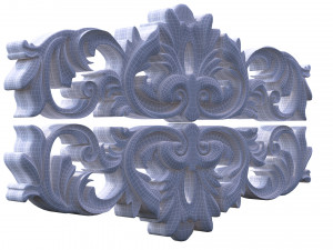 3d carving composition 03 3D Model