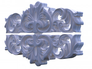 3d carving composition 03 3D Model