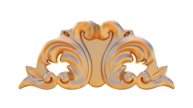 3d carving decor 02 3D Model .c4d .max .obj .3ds .fbx .stl .blend 