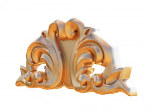 3d carving decor 02 3D Model