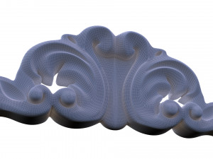 3d carving decor 02 3D Model