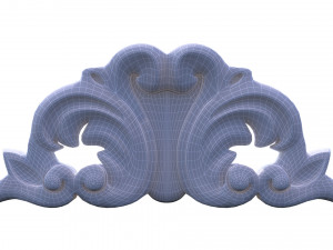 3d carving decor 02 3D Model