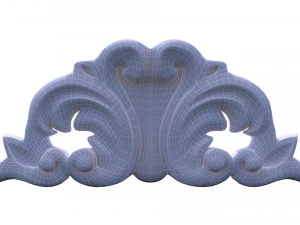 3d carving decor 02 3D Model