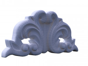 3d carving decor 02 3D Model