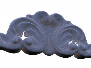 3d carving decor 02 3D Model