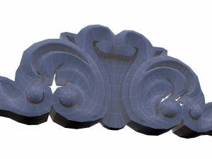 3d carving decor 02 3D Model
