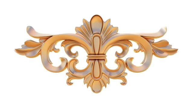 3d carving decor composition 04 3D Model .c4d .max .obj .3ds .fbx .stl .blend 