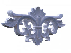 3d carving decor composition 04 3D Model