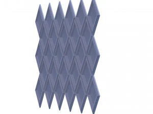 3d panel calipso lux ruby style 3D Model