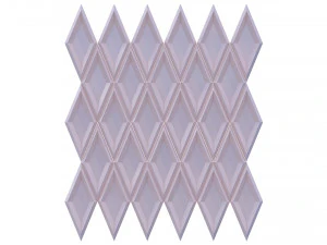 3d панель каліпсо люкс в рубіновому стилі 3D Модель