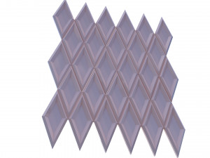 3d panel calipso lux ruby style Modello 3D