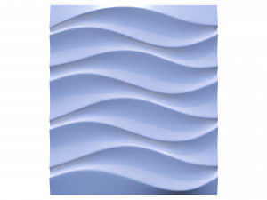 3d panel ripple style 3D Model