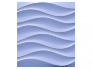 3D-панель в стиле пульсации 3D Модель