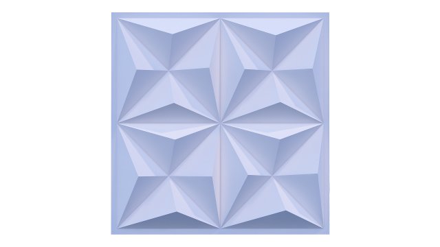 3d wall panel piramide 02 Modello 3D .c4d .max .obj .3ds .fbx .stl .blend 