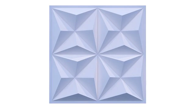 3d wall panel piramide 02 3D Model .c4d .max .obj .3ds .fbx .stl .blend 