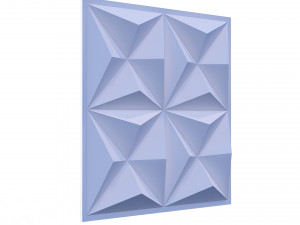3d wall panel piramide 02 Modello 3D