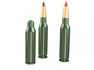 bullet collection pack Model 3D