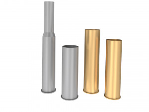 bullet collection pack Model 3D