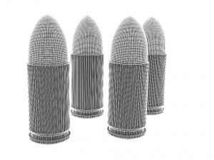 bullet collection pack Model 3D