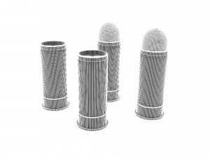 bullet collection pack Model 3D