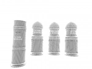 bullet collection pack Model 3D