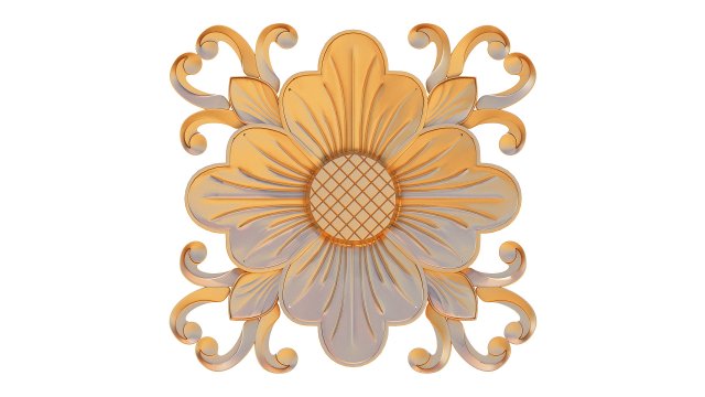 3d wood engraving carving decor 3D Модель .c4d .max .obj .3ds .fbx .stl .blend 