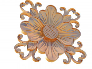 3d wood engraving carving decor 3D Модель