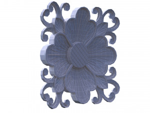 3d wood engraving carving decor 3D Модель