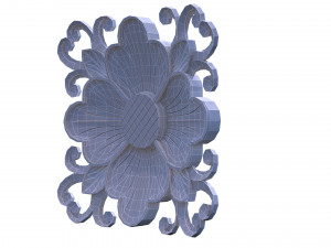 3d wood engraving carving decor 3D Модель
