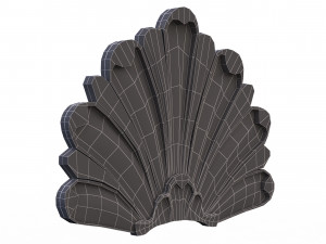 carving plaster molding decoration yegane 3D Model