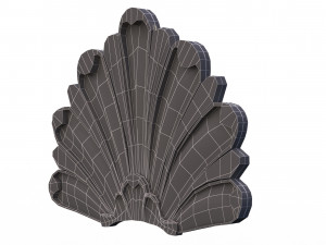 carving plaster molding decoration yegane 3D Model