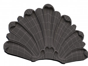 carving plaster molding decoration yegane 3D Model
