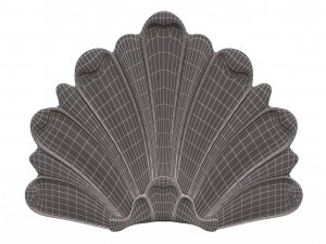 carving plaster molding decoration yegane 3D Model
