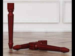 klassiek stoelmeubel design sarhout 3D Model