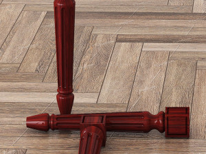 classic chair furniture design sarwood Modello 3D
