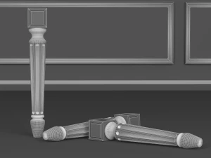 classic chair furniture design sarwood 3D Model