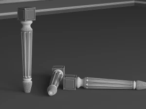 classic chair furniture design sarwood 3D Model
