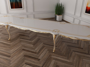 classic table for dining room table sarwood 3D Model