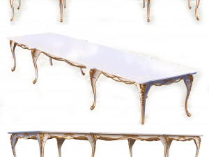 classic table for dining room table sarwood 3D Model