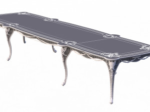 classic table for dining room table sarwood 3D Model
