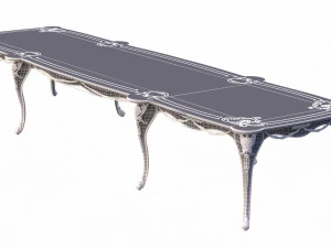 classic table for dining room table sarwood 3D Model